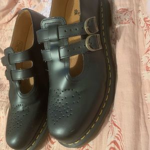 Dr. Marten double strap Mary Janes size 11 barely worn. Originally $130